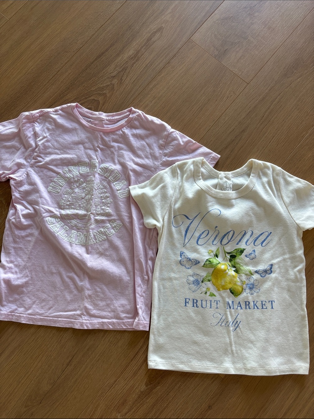 NWOT girls L / 10 Lemon Varsity bundle